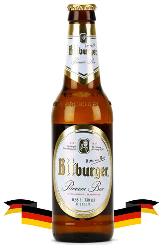 bitburger pilsner