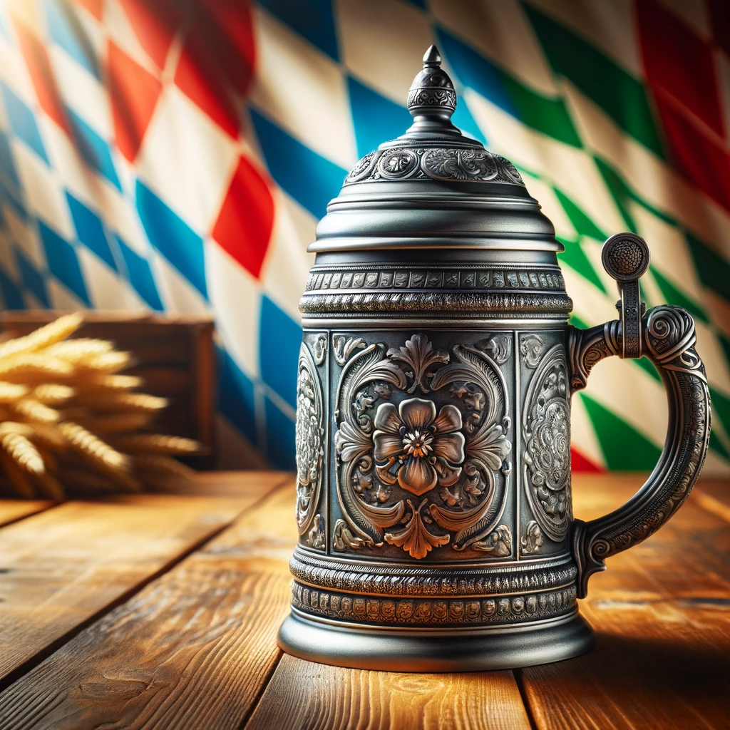 Traditional German Beer Stein